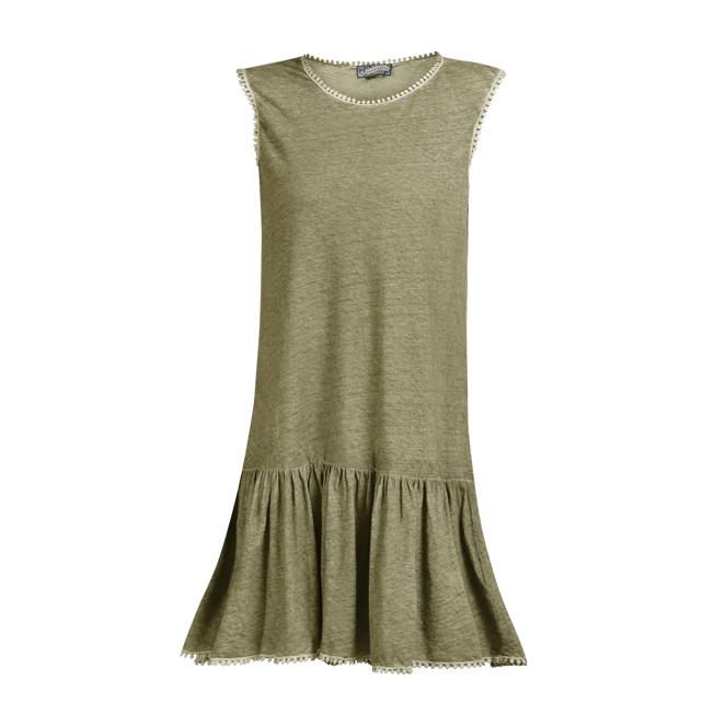 DreiMaster Vintage Women's Leinenkleid