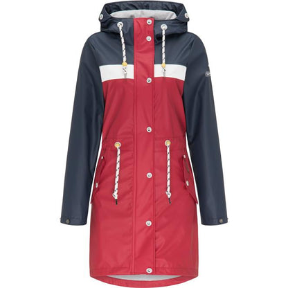 Schmuddelwedda Women's Colorblock Regenmantel