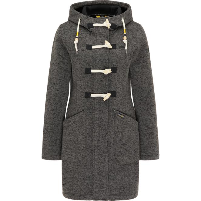 Schmuddelwedda Women's Strickfleece-Dufflecoat