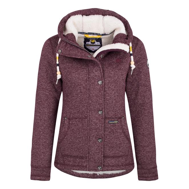 Schmuddelwedda Women's Strickfleecejacke