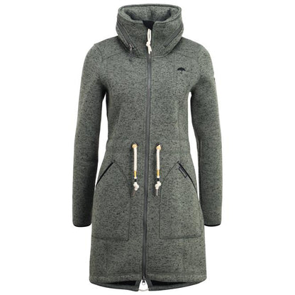 Schmuddelwedda Damen Strickfleeceparka