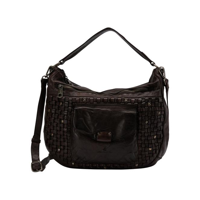 DreiMaster Vintage Damen-Lederhandtasche