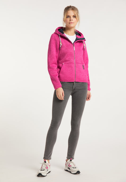 Schmuddelwedda Damen-Strickfleecejacke