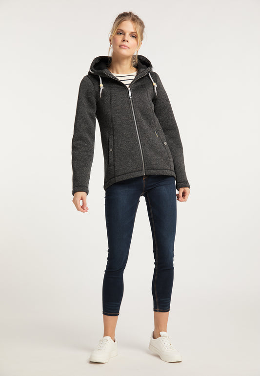Schmuddelwedda Damen-Strickfleecejacke
