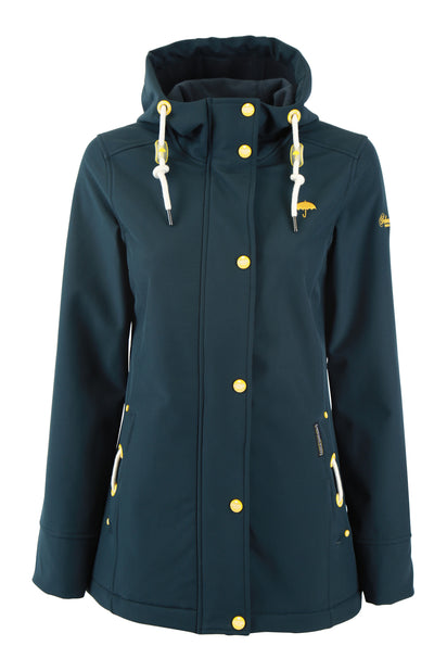 Schmuddelwedda Damen Schmuddelwedda Blau Softshell Coat