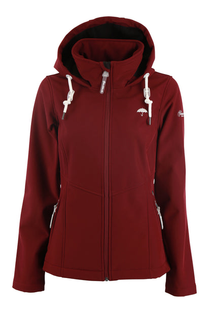 Schmuddelwedda Dreimaster Winterjacke Bordeaux Schmuddelwedda