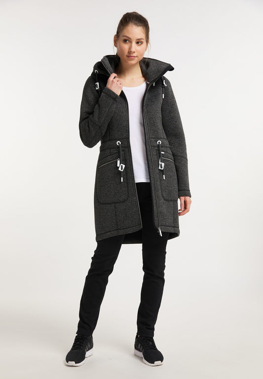 ICEBOUND Damen-Strickfleecemantel