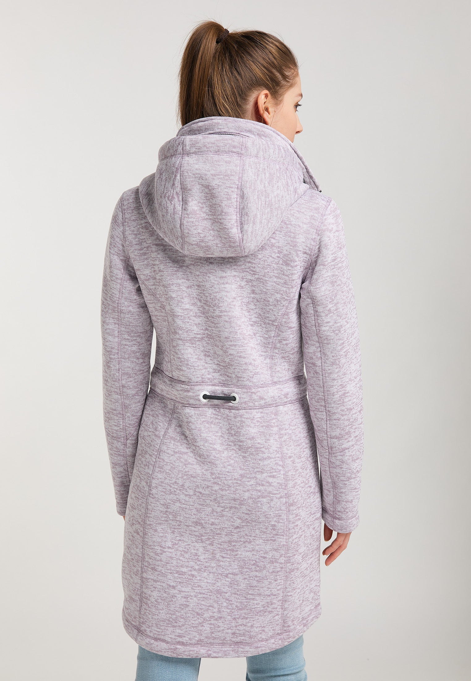 ICEBOUND Damen-Strickfleecemantel
