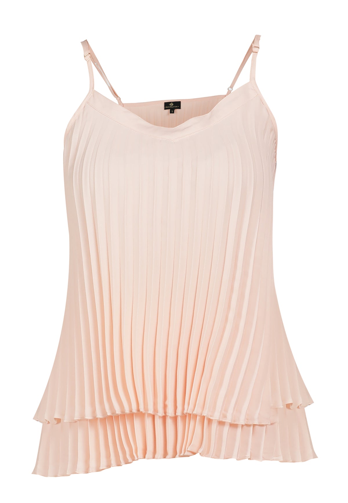 DreiMaster Klassik Damen-Plissee-Top