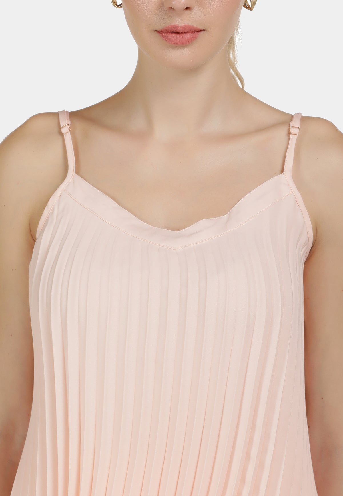 DreiMaster Klassik Damen-Plissee-Top