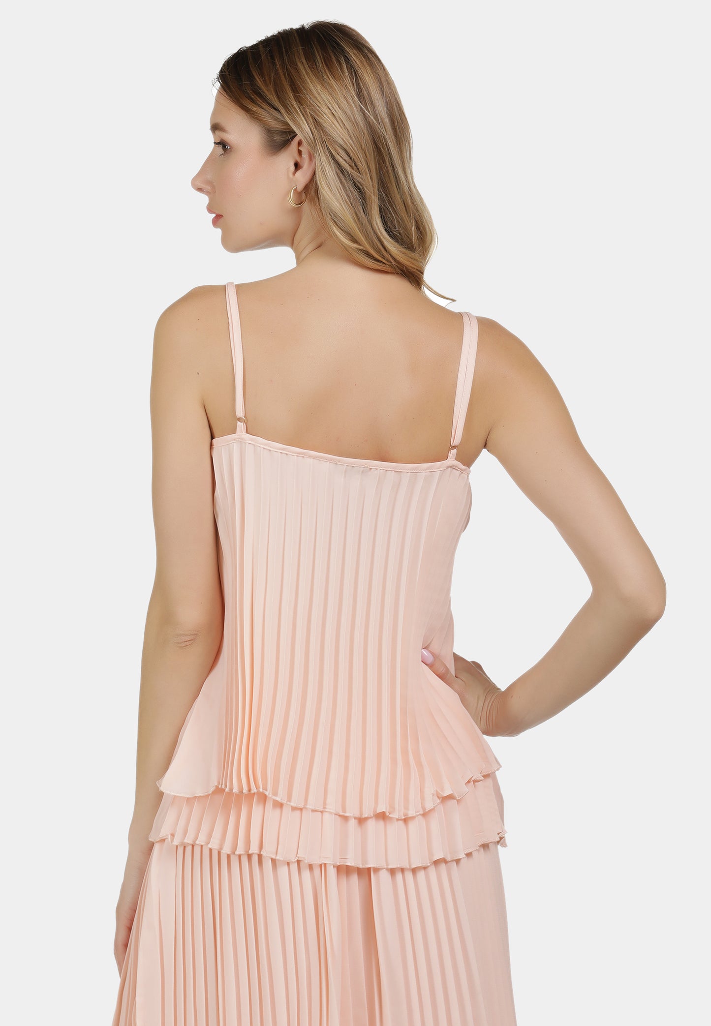 DreiMaster Klassik Damen-Plissee-Top