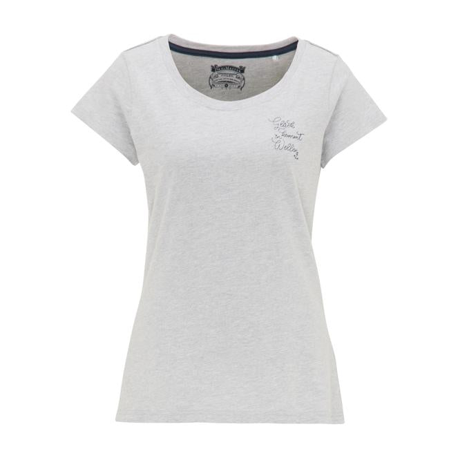 DreiMaster Vintage Women's T-Shirt mit Stickerei