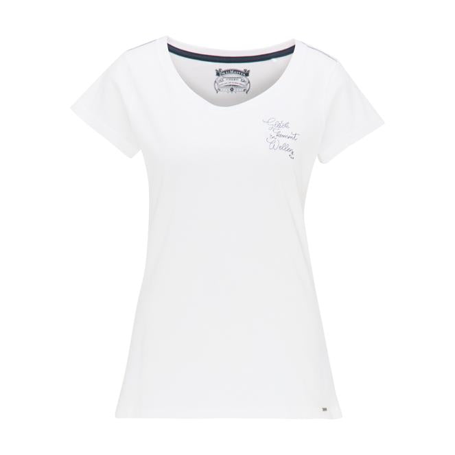 DreiMaster Vintage Women's T-Shirt mit Stickerei