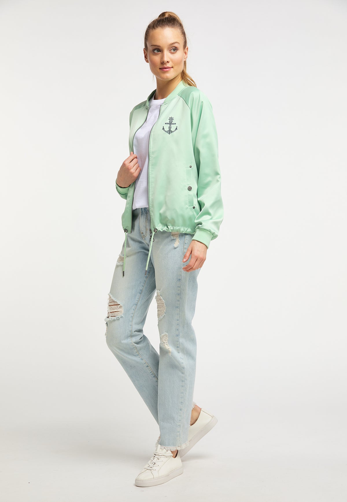 DreiMaster Vintage Women's Satinblouson