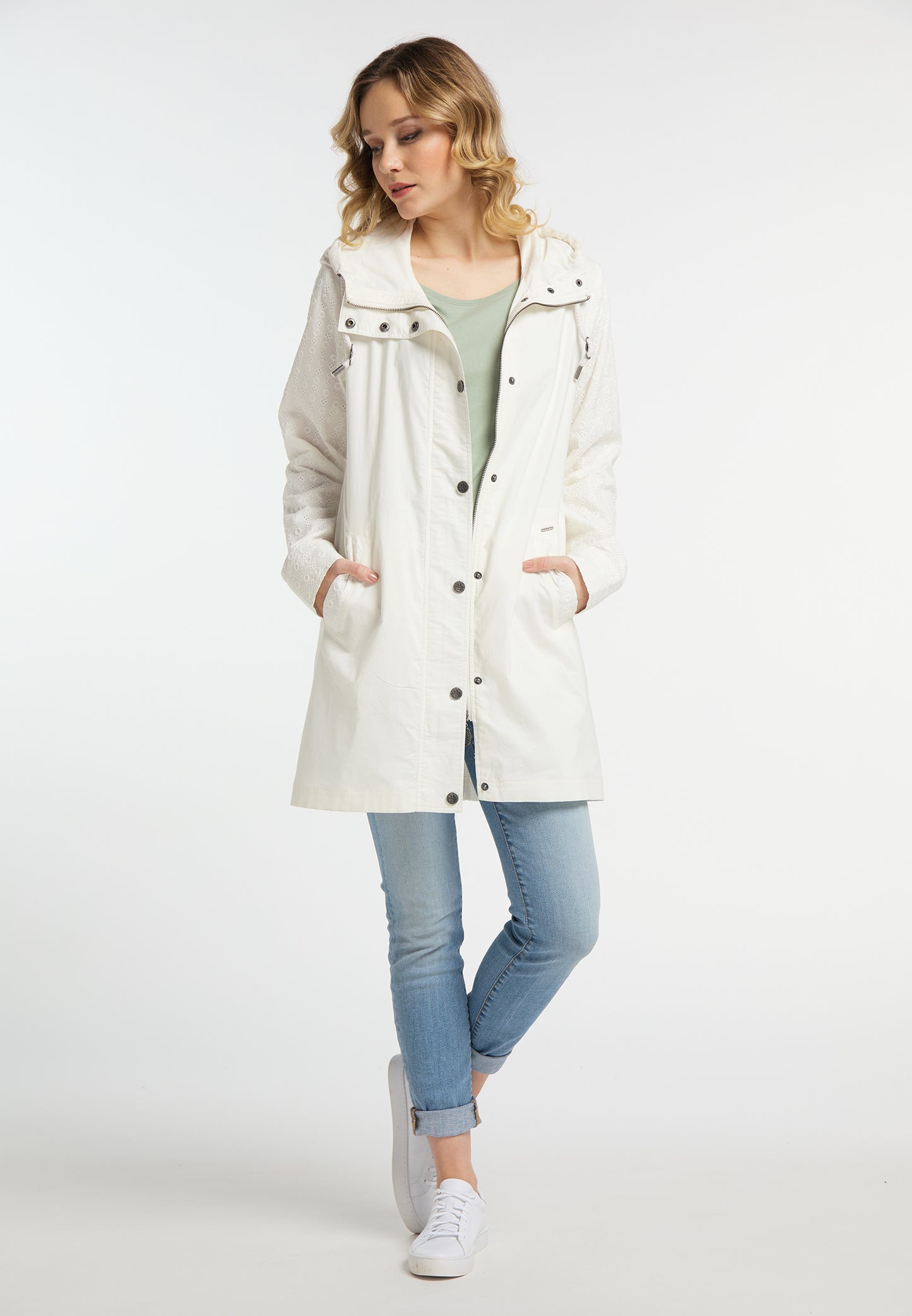 DreiMaster Vintage Damen Baumwoll Parka