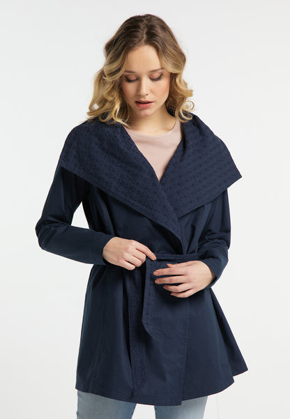 DreiMaster Vintage Women's Kurzmantel aus Baumwolle