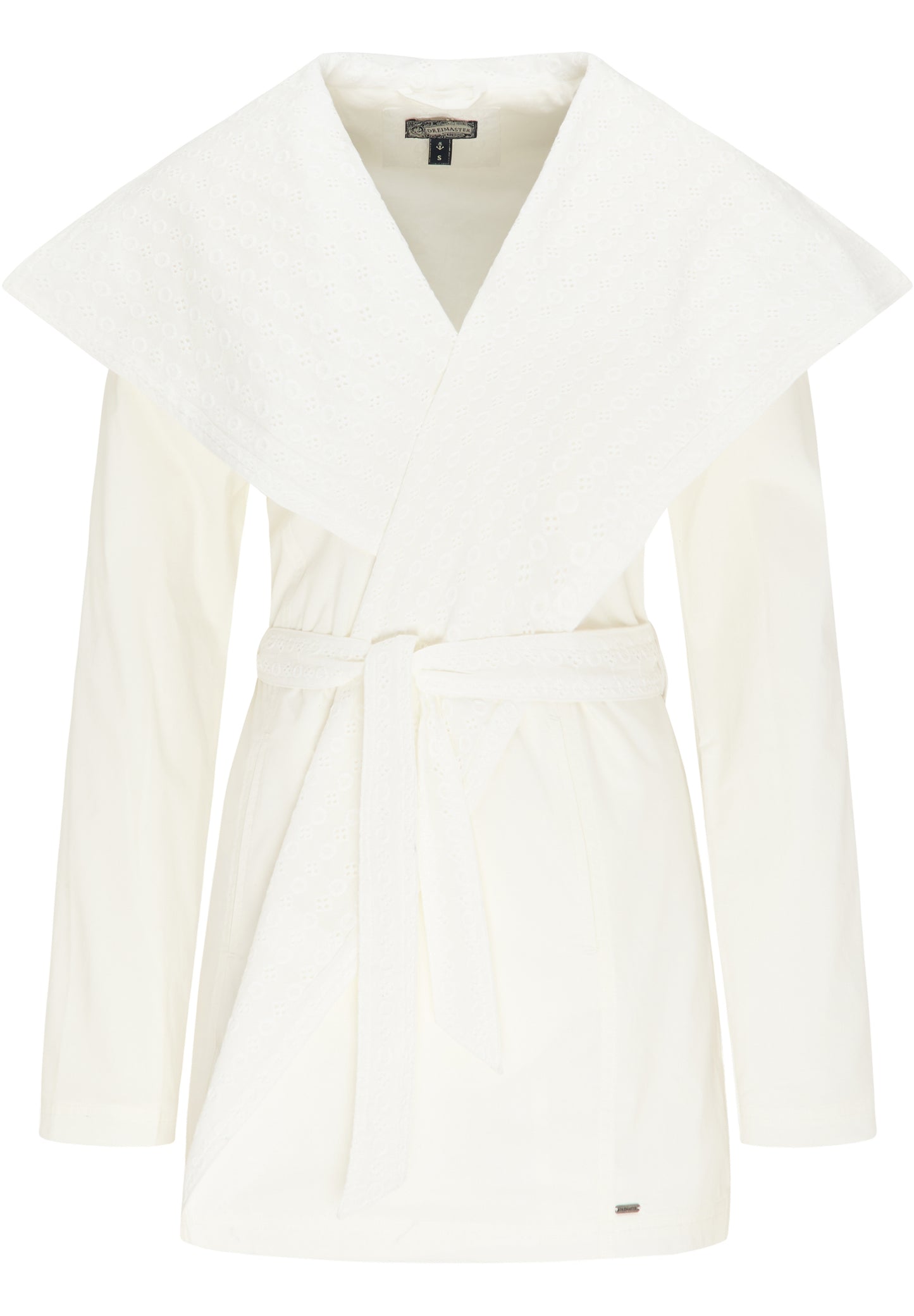 DreiMaster Vintage Damen Kurzer Baumwollmantel