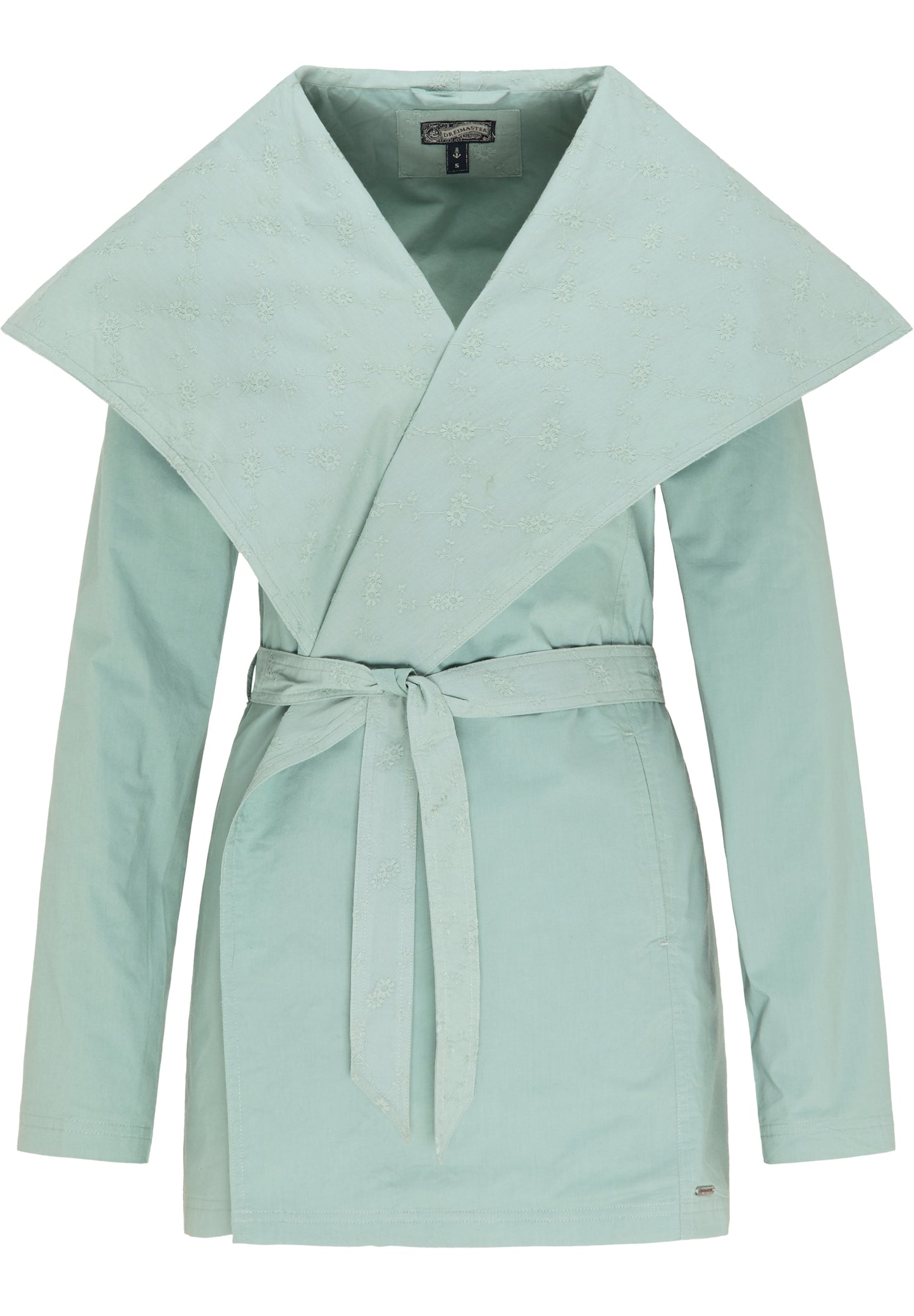 Dreimaster Vintage Damen Kurzmantel aus Baumwolle