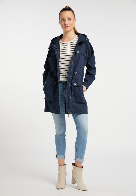 DreiMaster Vintage Women's Parka aus Baumwolle