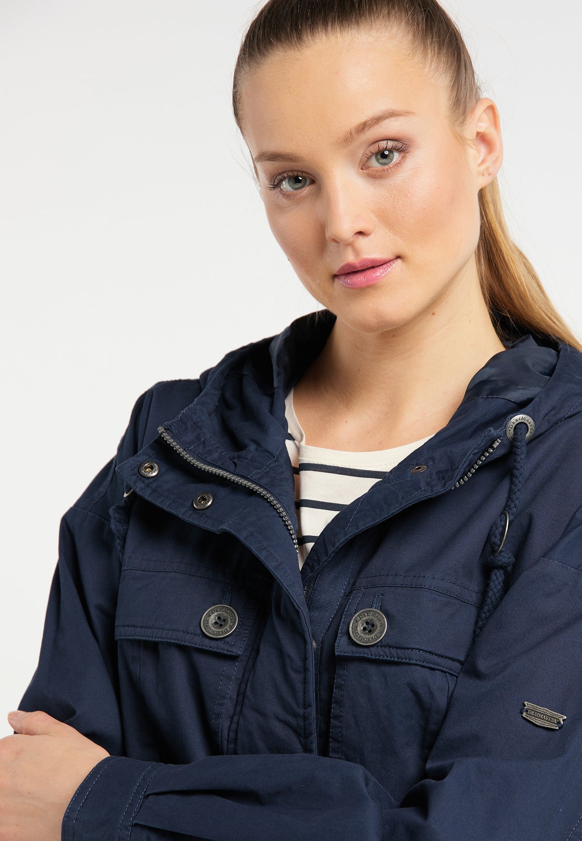 DreiMaster Vintage Women's Parka aus Baumwolle