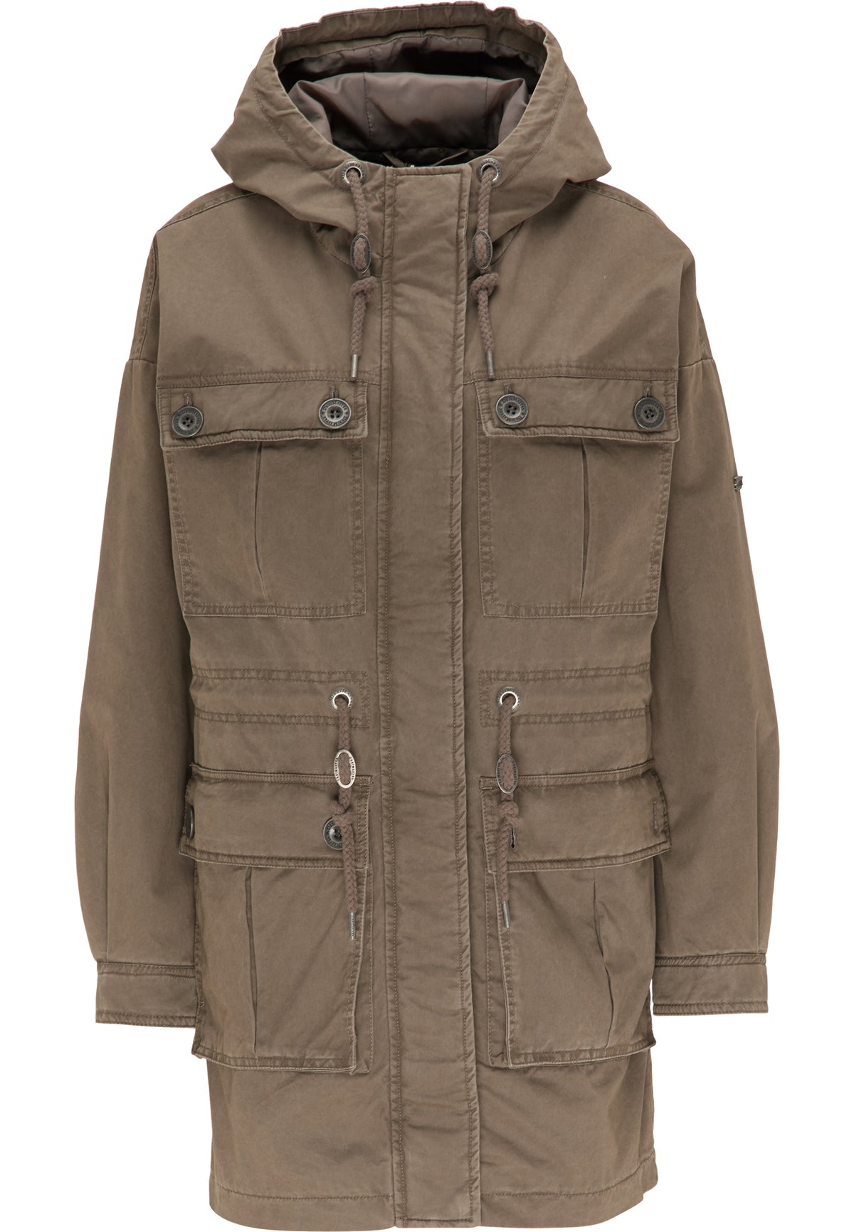 DreiMaster Vintage Women's Parka aus Baumwolle