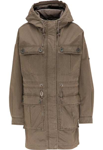 DreiMaster Vintage Women's Parka aus Baumwolle