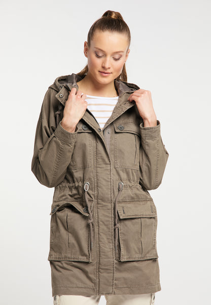DreiMaster Vintage Women's Parka aus Baumwolle