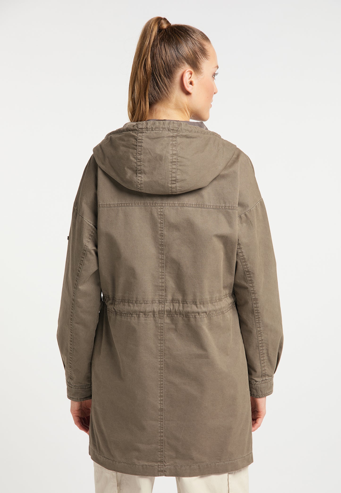 DreiMaster Vintage Women's Parka aus Baumwolle