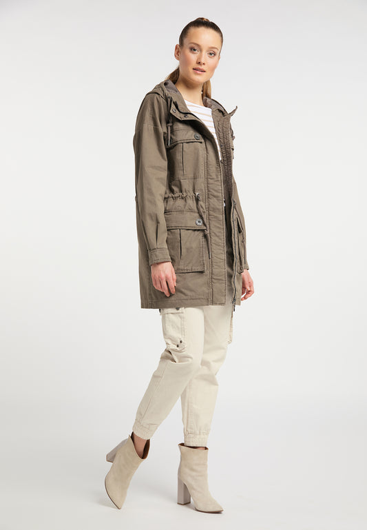 DreiMaster Vintage Women's Parka aus Baumwolle