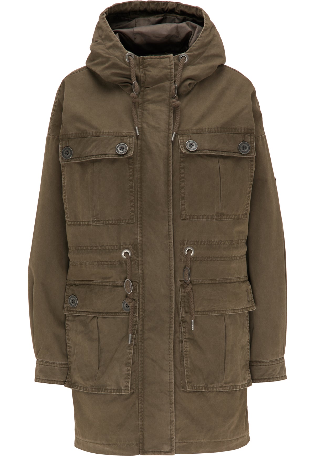 DreiMaster Vintage Women's Parka aus Baumwolle