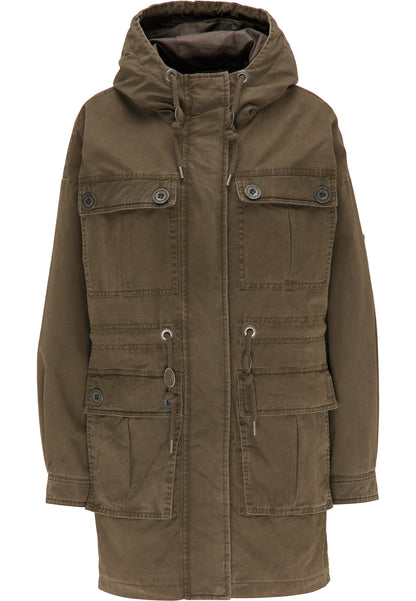 DreiMaster Vintage Women's Parka aus Baumwolle