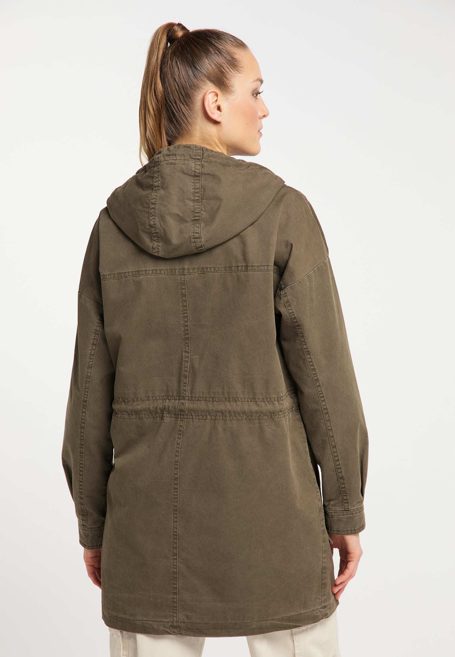 DreiMaster Vintage Women's Parka aus Baumwolle