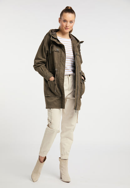 DreiMaster Vintage Women's Parka aus Baumwolle