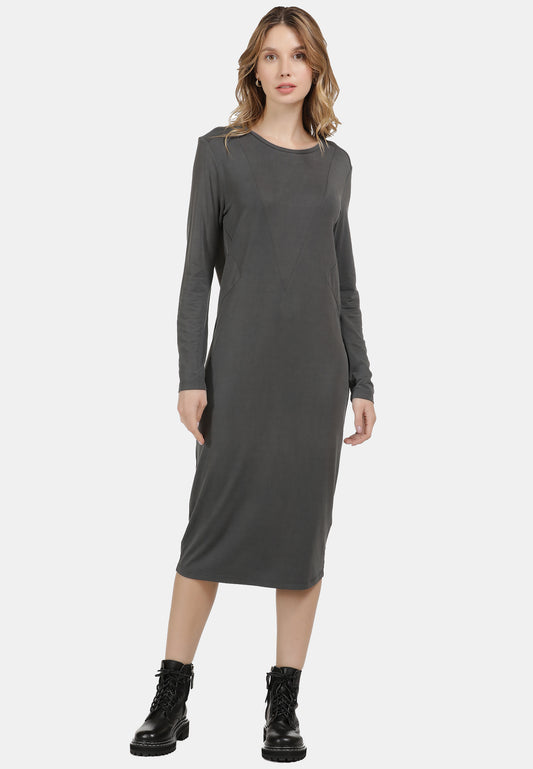 DreiMaster Vintage Damen-Midikleid
