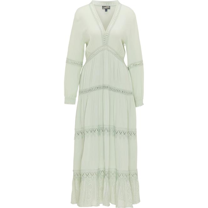 DreiMaster Vintage Damen-Maxikleid