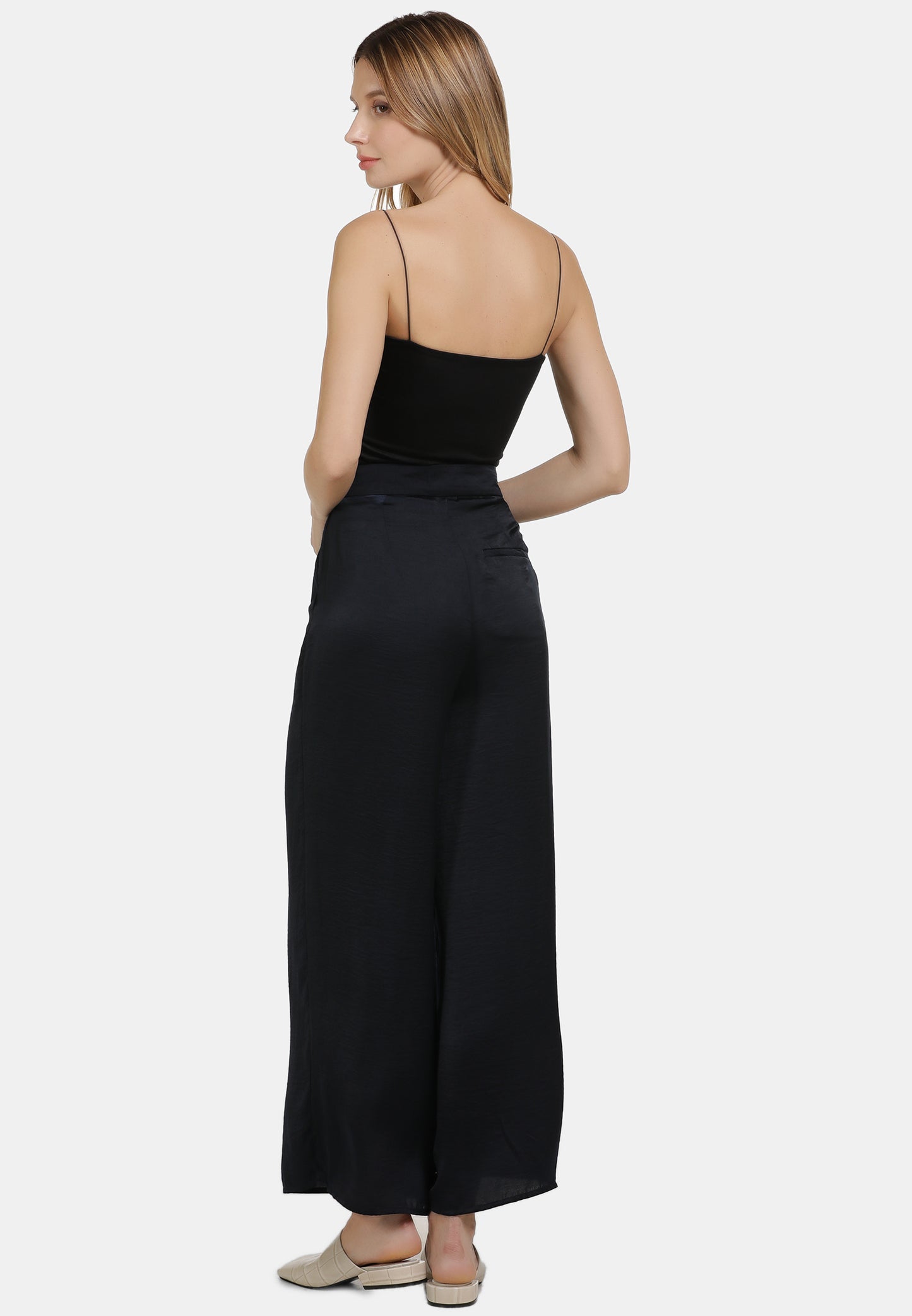 DreiMaster Vintage Damen-Satin-Culotte-Hose