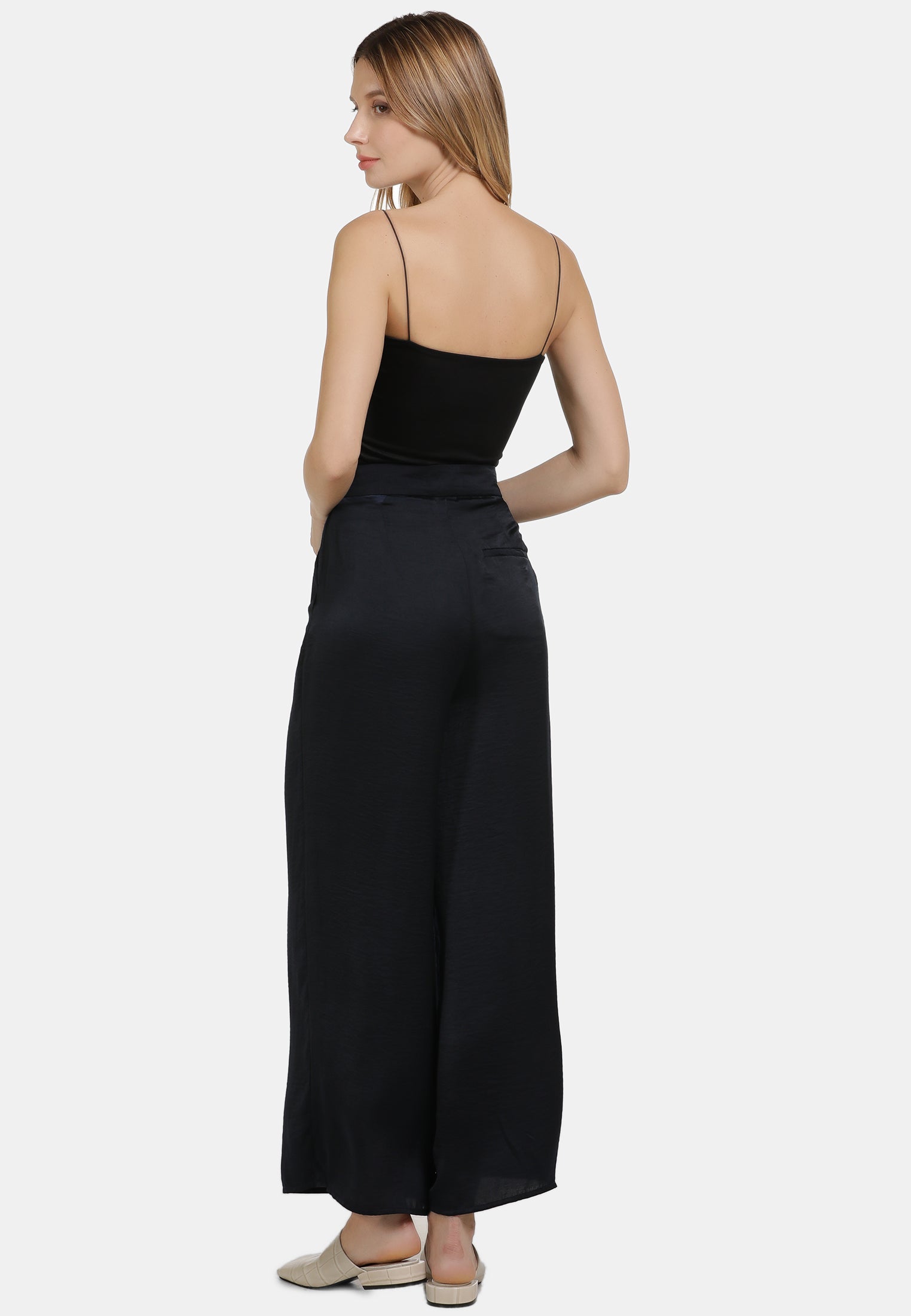 DreiMaster Vintage Damen-Satin-Culotte-Hose