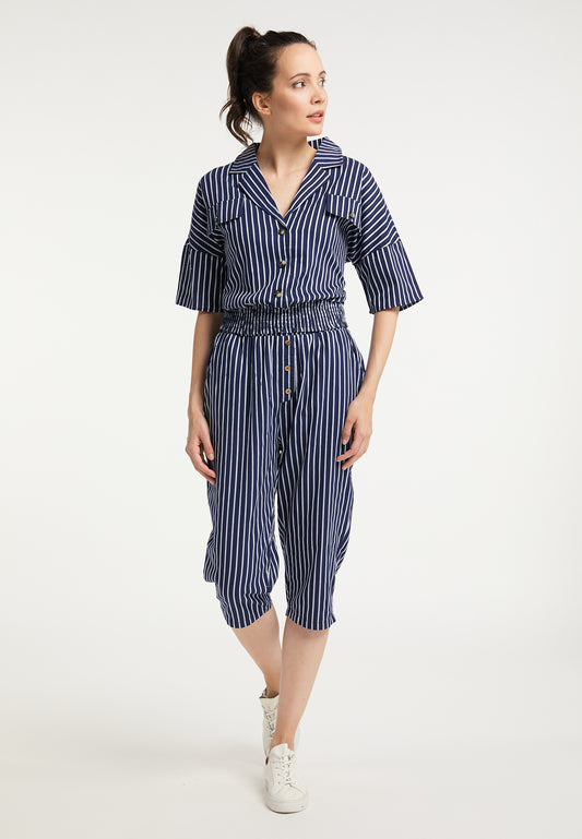 DreiMaster Vintage Damen-Caprihose