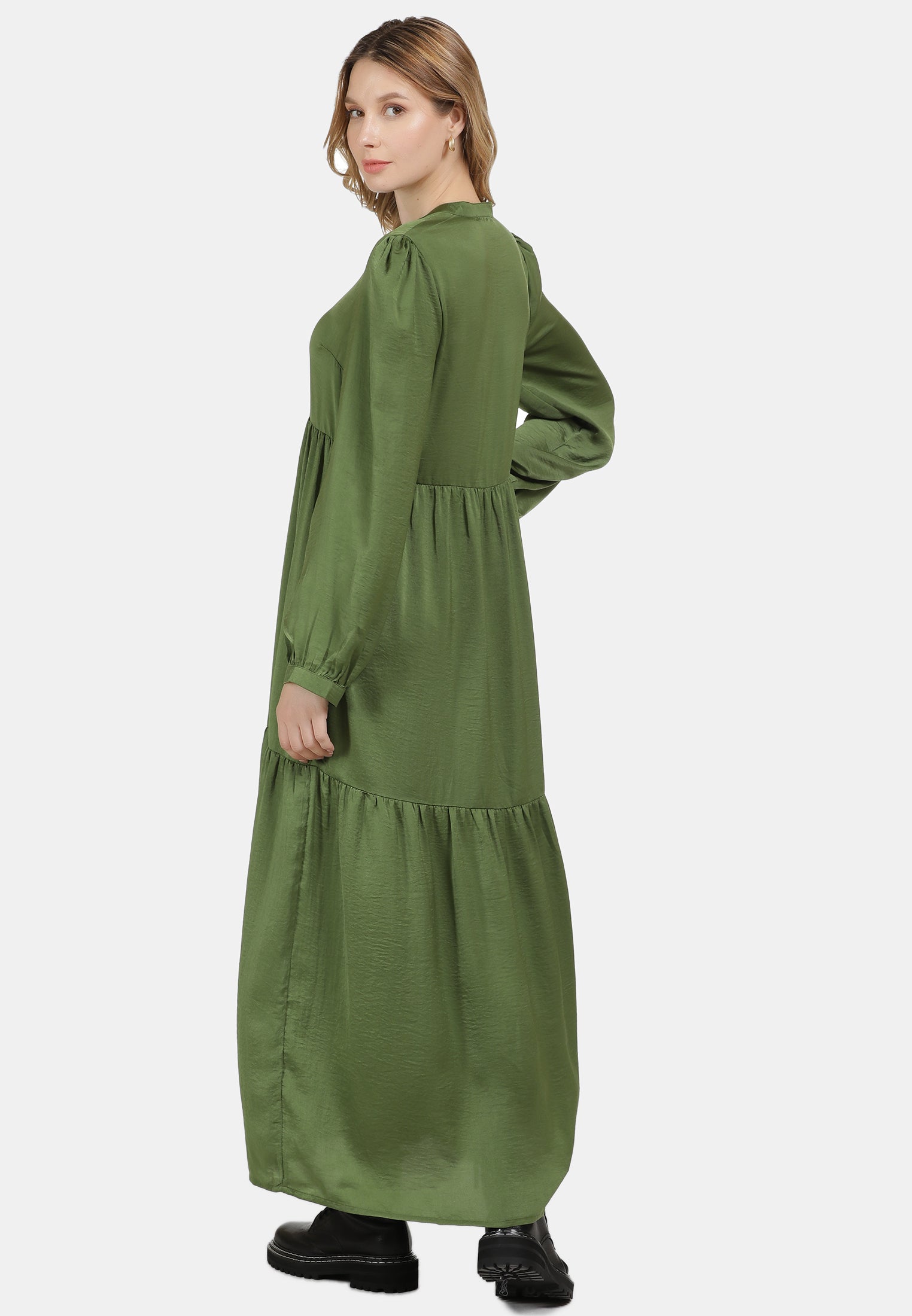 DreiMaster Vintage Damen-Maxikleid