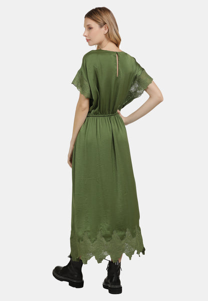 DreiMaster Vintage Women's Satinkleid