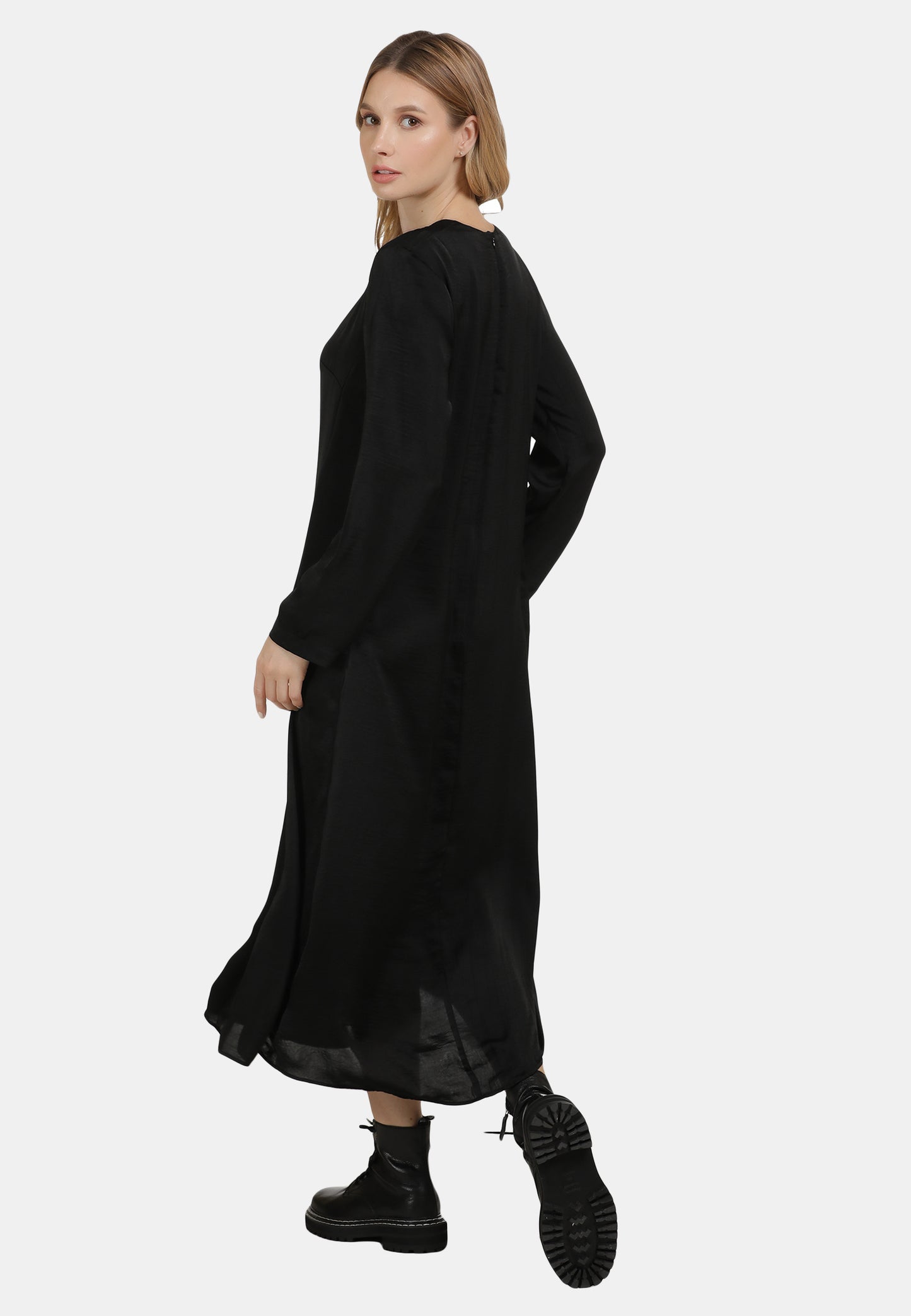 DreiMaster Vintage Damen-Midikleid