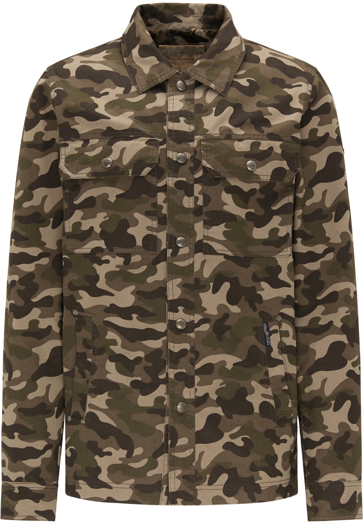 DreiMaster Vintage Herren Hemdjacke