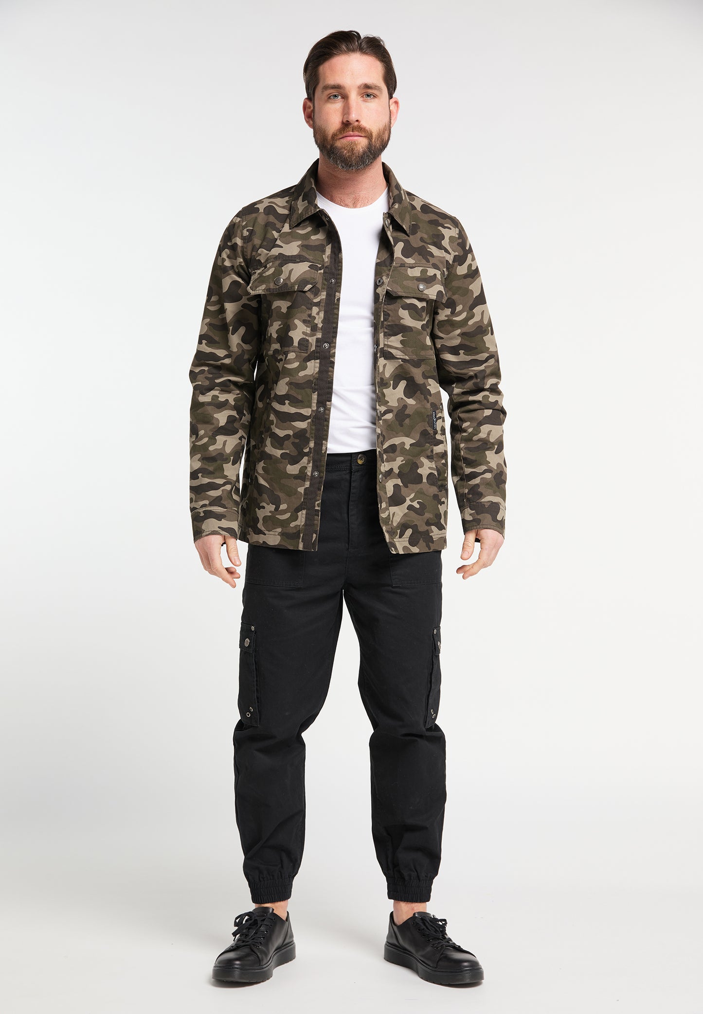 DreiMaster Vintage Herren Hemdjacke