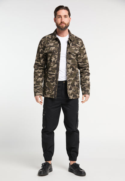 DreiMaster Vintage Herren Hemdjacke