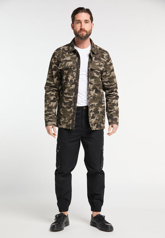 DreiMaster Vintage Herren Hemdjacke