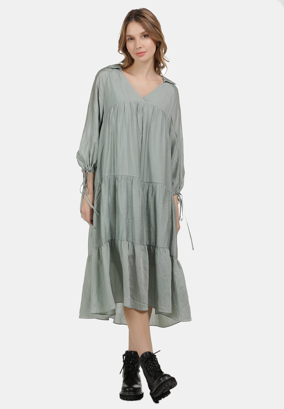 DreiMaster Vintage Women's Volantkleid