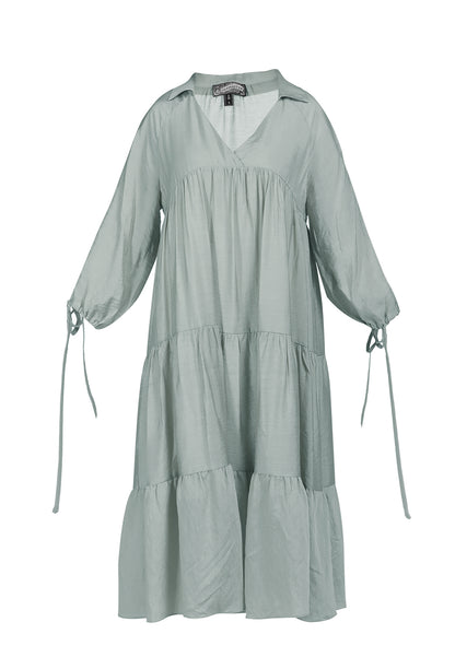 DreiMaster Vintage Women's Volantkleid