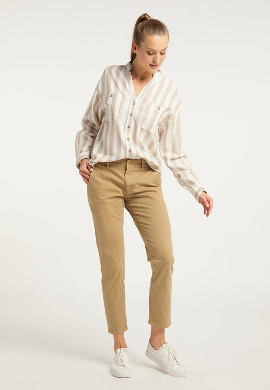 DreiMaster Vintage Damen Stoffhose