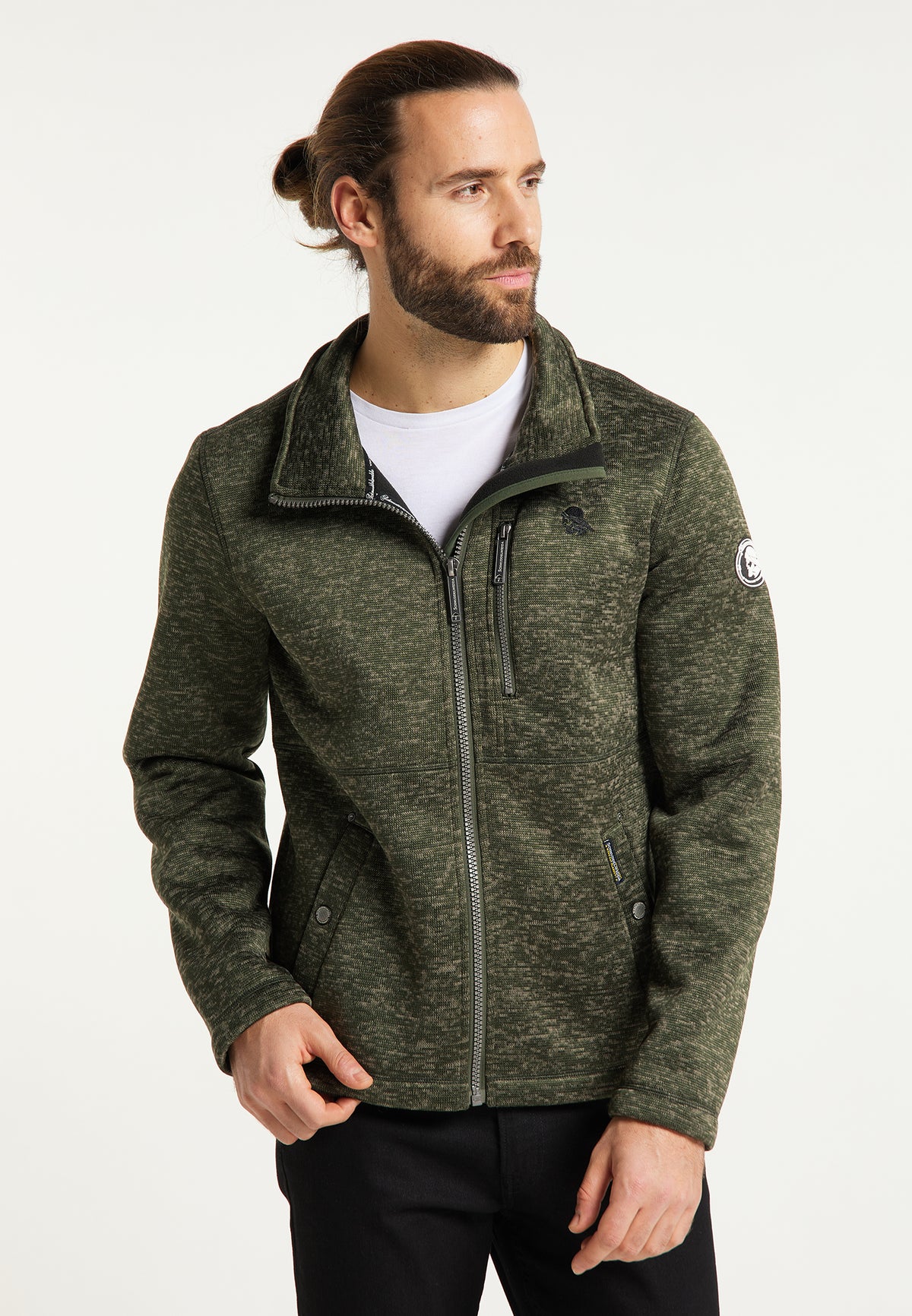 Schmuddelwedda Herren-Strickfleecejacke
