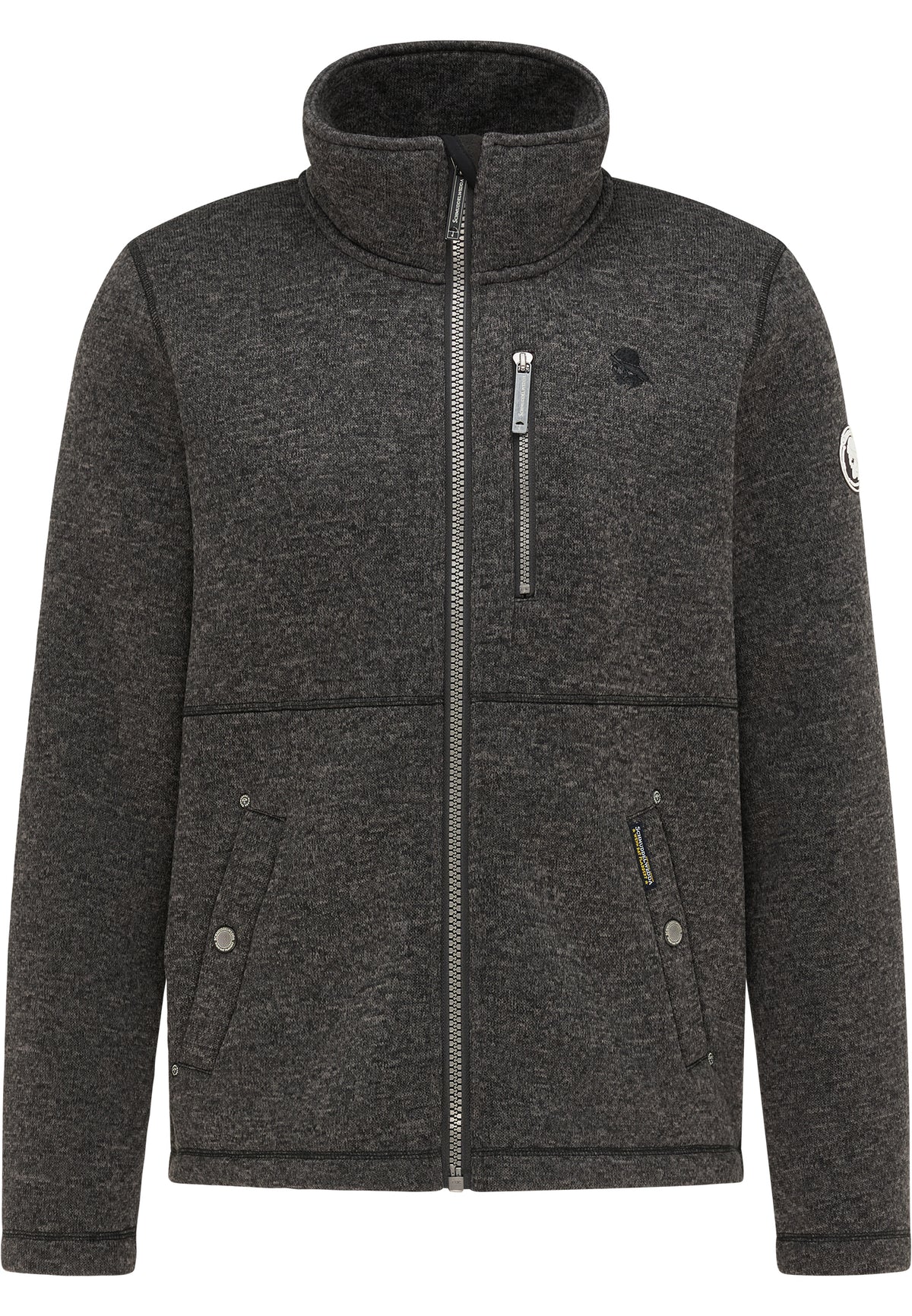 Schmuddelwedda Herren-Strickfleecejacke